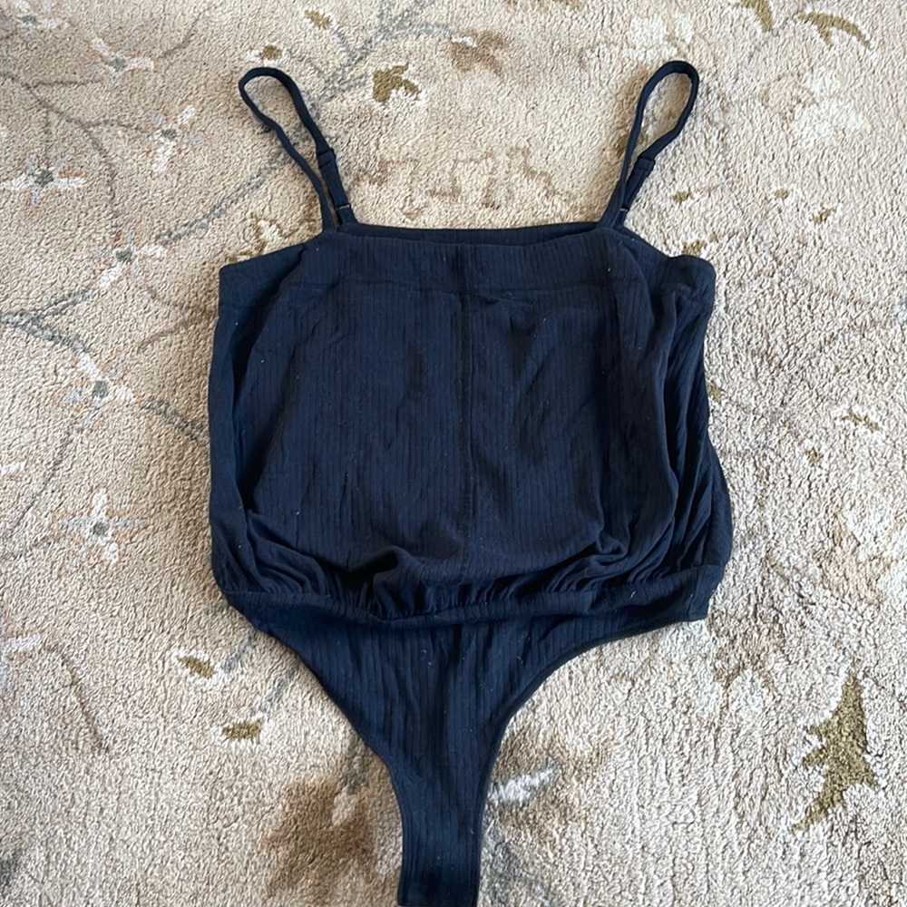 Free People Tank Bodysuit Sz SP